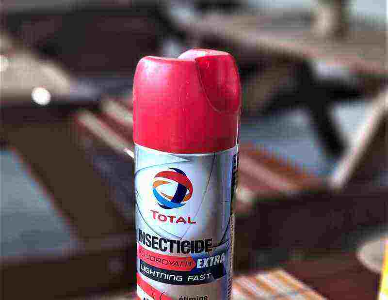 Insecticide spray