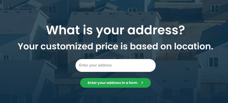 terminix enter your address
