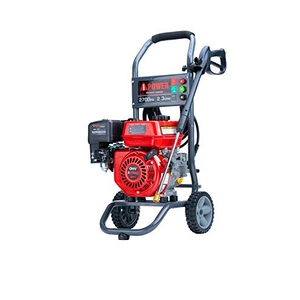 A-iPower APW2700C Gas Powered Pressure Washer 2700 PSI and 2.3 GPM 7HP with 3 Nozzle Attachments, CARB Compliant, Red