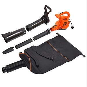 BLACK+DECKER 3-in-1 Electric Leaf Blower, Leaf Vacuum, Mulcher (BEBL7000)