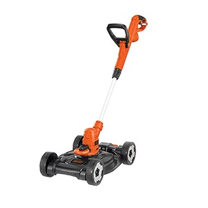 BLACK+DECKER 3-in-1 String Trimmer/Edger & Lawn Mower, 6.5-Amp, 12-Inch, Corded (MTE912) (Power cord not included)