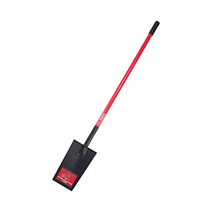 Bully Tools 82502 12-G Edging and Planting Spade with Fiberglass Long Handle