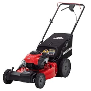 Craftsman M215 159cc 21-Inch 3-in-1 High-Wheeled FWD Self-Propelled Gas Powered Lawn Mower with Bagger