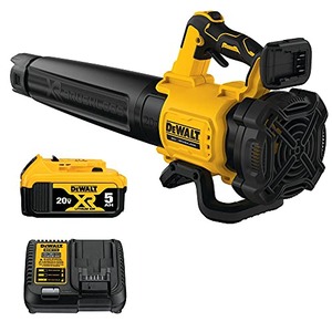 DEWALT 20V MAX* XR Leaf Blower, Cordless, Handheld, 125-MPH, 450-CFM, Tool Only (DCBL722B)
