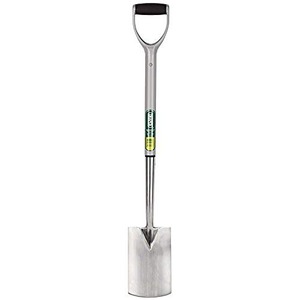 Draper 83758 Stainless Steel Soft Grip Border Spade