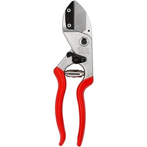 Felco Pruning Shears (F 31) - High Performance Swiss Made One-Hand Anvil Garden Pruners