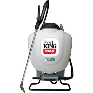 Field King Max 190348 Backpack Sprayer for Professionals Applying Herbicides , White , 4 gallon