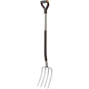 Fiskars Ergo D-handle Steel Garden Fork (47 Inch)