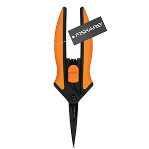 Fiskars Gardening Tools: Micro-Tip Pruning Shears, Non-Stick Precision-ground Blades