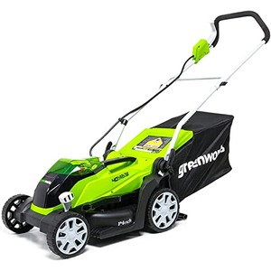 Greenworks 40V 14 inch Cordless Lawn Mower, Tool Only, MO40B00