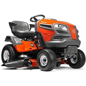 Husqvarna YTA24V48 24V Fast Continuously Variable Transmission Pedal Tractor Mower, 48"/Twin