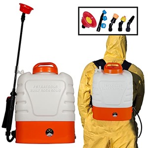 PetraTools Powered Backpack Sprayer with Custom Fitted Cart