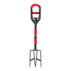 Roamwild Multi-Digger Garden Digging Spading Fork – Fibreglass Light Weight Gardening with Unique Dual Soft AIR Light Grip Technology & Soil Lump Cutting Bladed Tines