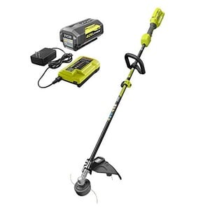 RYOBI 40-Volt Lithium-Ion Cordless Attachment Capable String Trimmer, 4.0 Ah Battery and Charger Inc