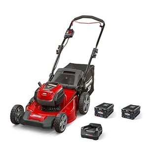 Snapper XD 82V MAX Cordless Electric 21" Push Lawn Mower, Includes Kit of 2 2.0 Batteries and Rapid Charger