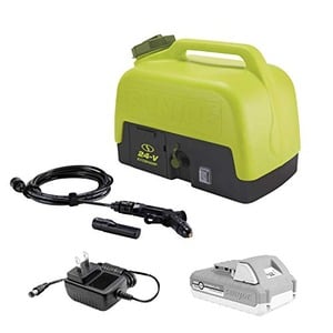 Sun Joe 24V iON+ Cordless Go-Anywhere Portable Sink/Shower Spray Washer Kit