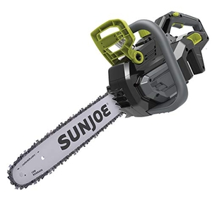 Sun Joe iON100V-18CS-CT 18-Inch 100-Volt Brushless Lithium-iON Cordless Handheld Chain Saw