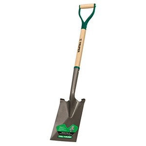 Truper 31189 Tru Tough Garden Spade, Steel D-Handle, 30-Inch