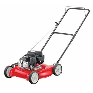 Yard Machines 132cc 20-Inch Push Gas Lawn Mower - Mower for Small to Medium Sized Yards - Adjustable Cutting Heights, Red