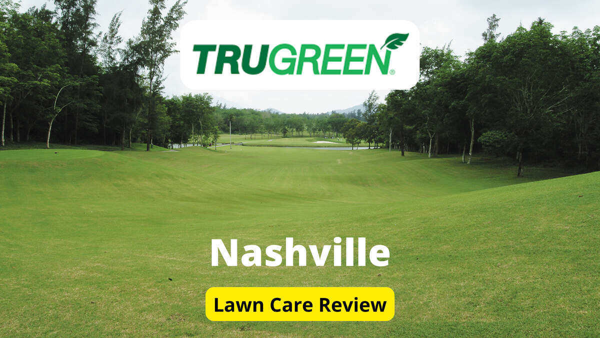 Text: Trugreen in Nashville| Background Image: Grassy Field