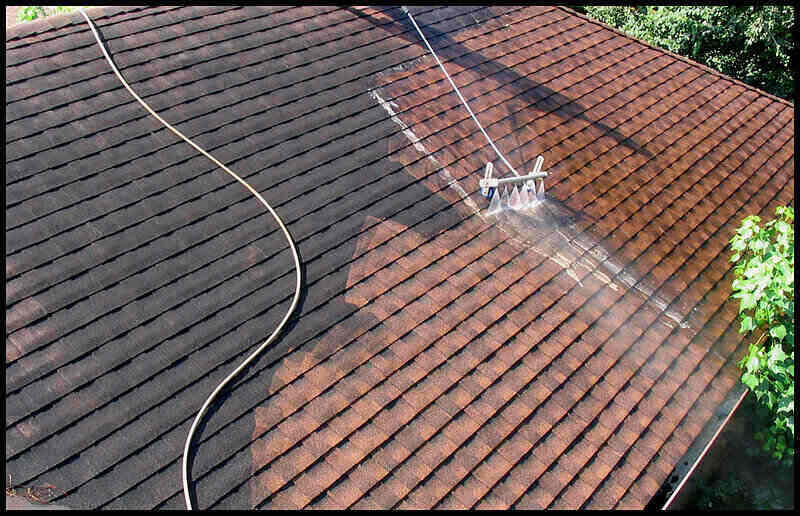 Avoid Power Washing