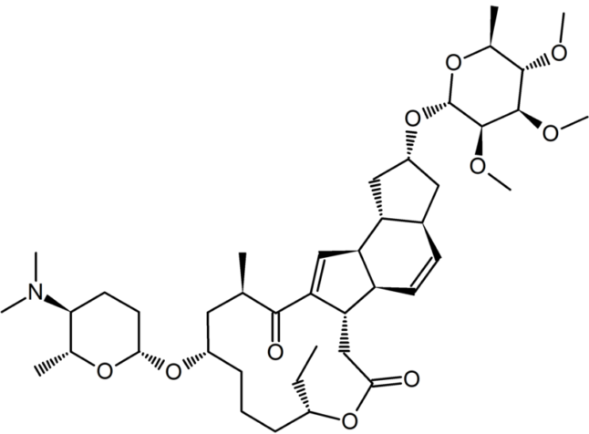 Structure of Spinosyn A