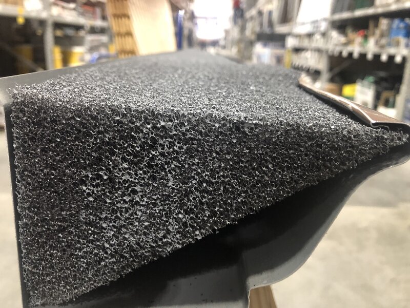 Text: Foam Gutter Guard 