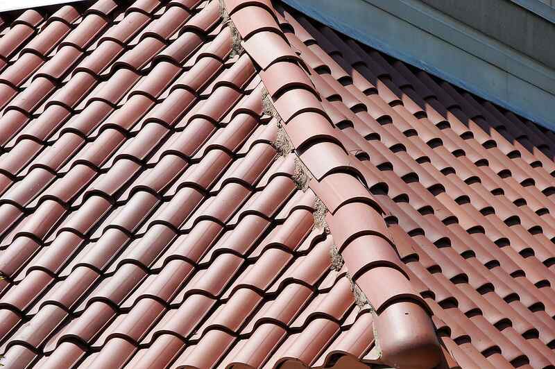 clay roof tiles