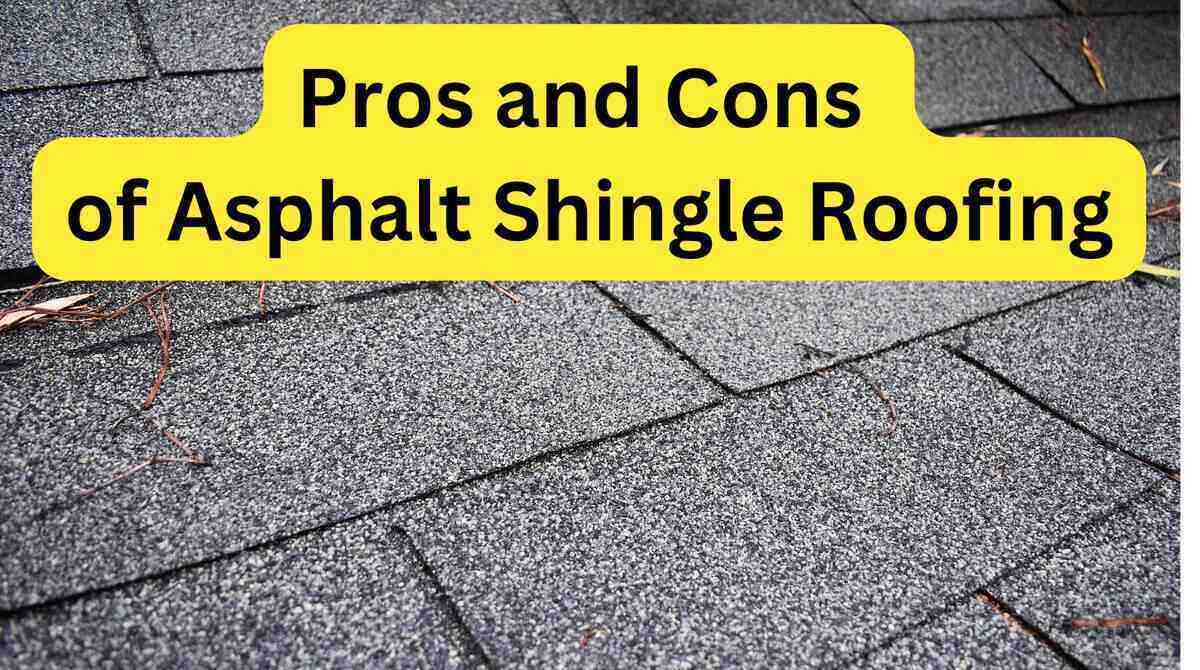 Closeup of asphalt shingle roofing