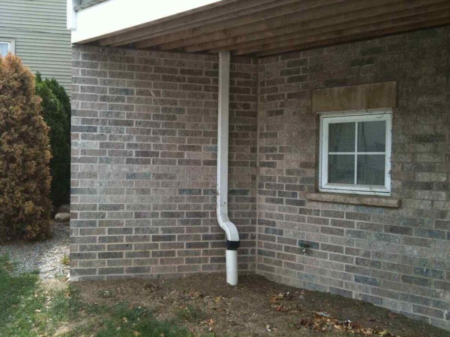 How to Keep Buried Gutter Downspouts from Freezing