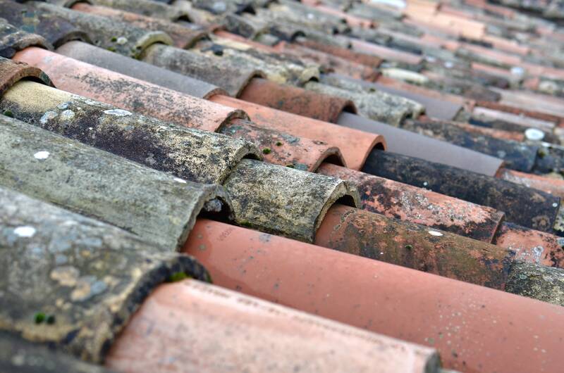 old roof tile