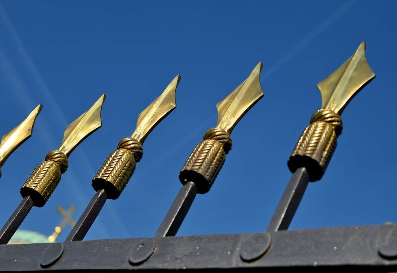 Spearhead Iron Fence