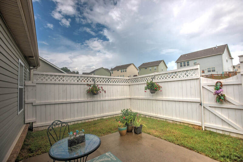 Vinyl fence