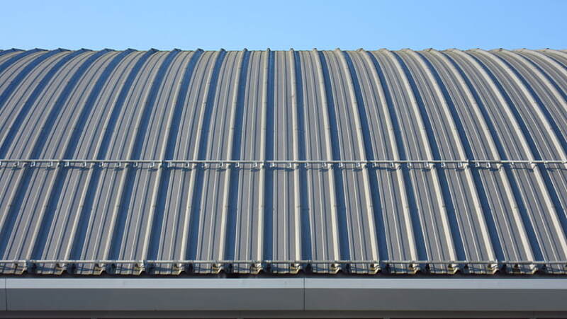 metal roof tiling