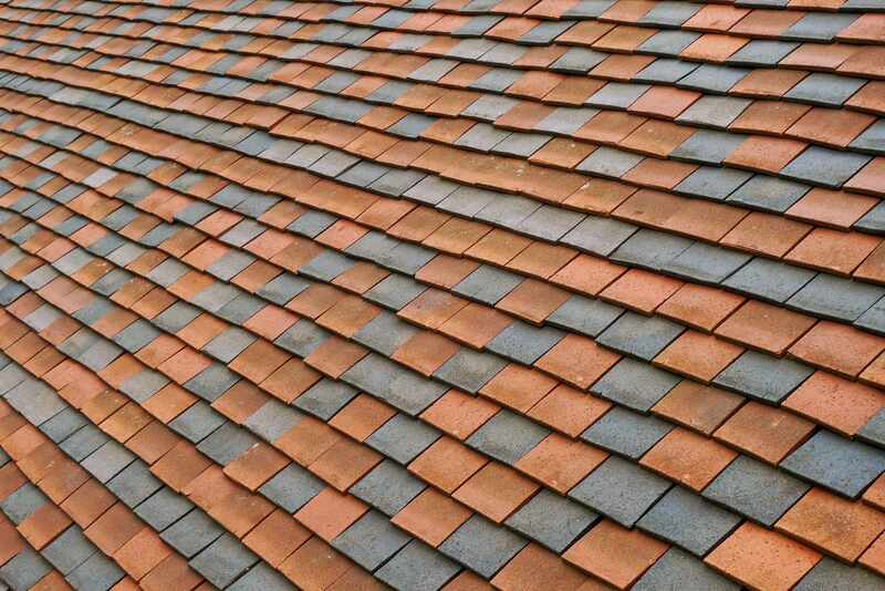 multi color roof tiles