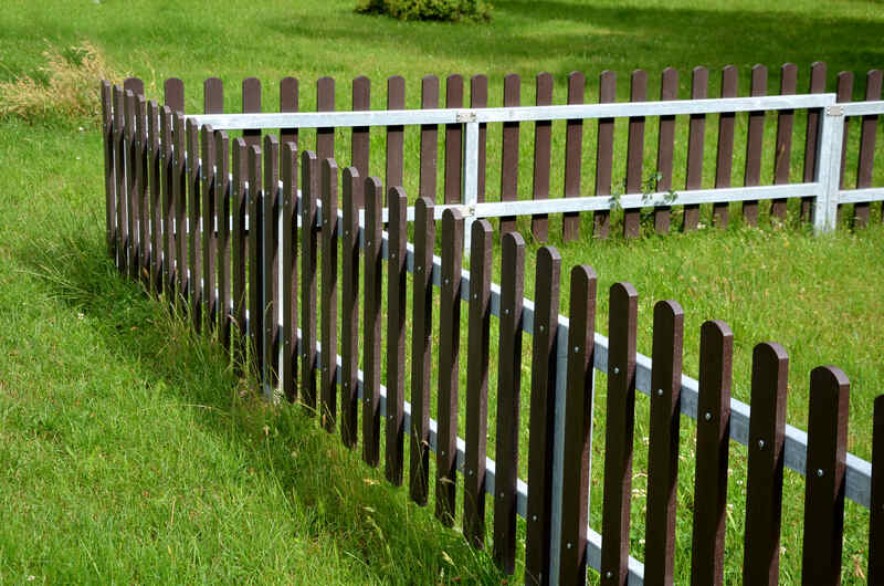 Composite picket fence