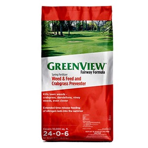 GreenView Fairway Formula Spring Fertilizer + Crabgrass Preventer