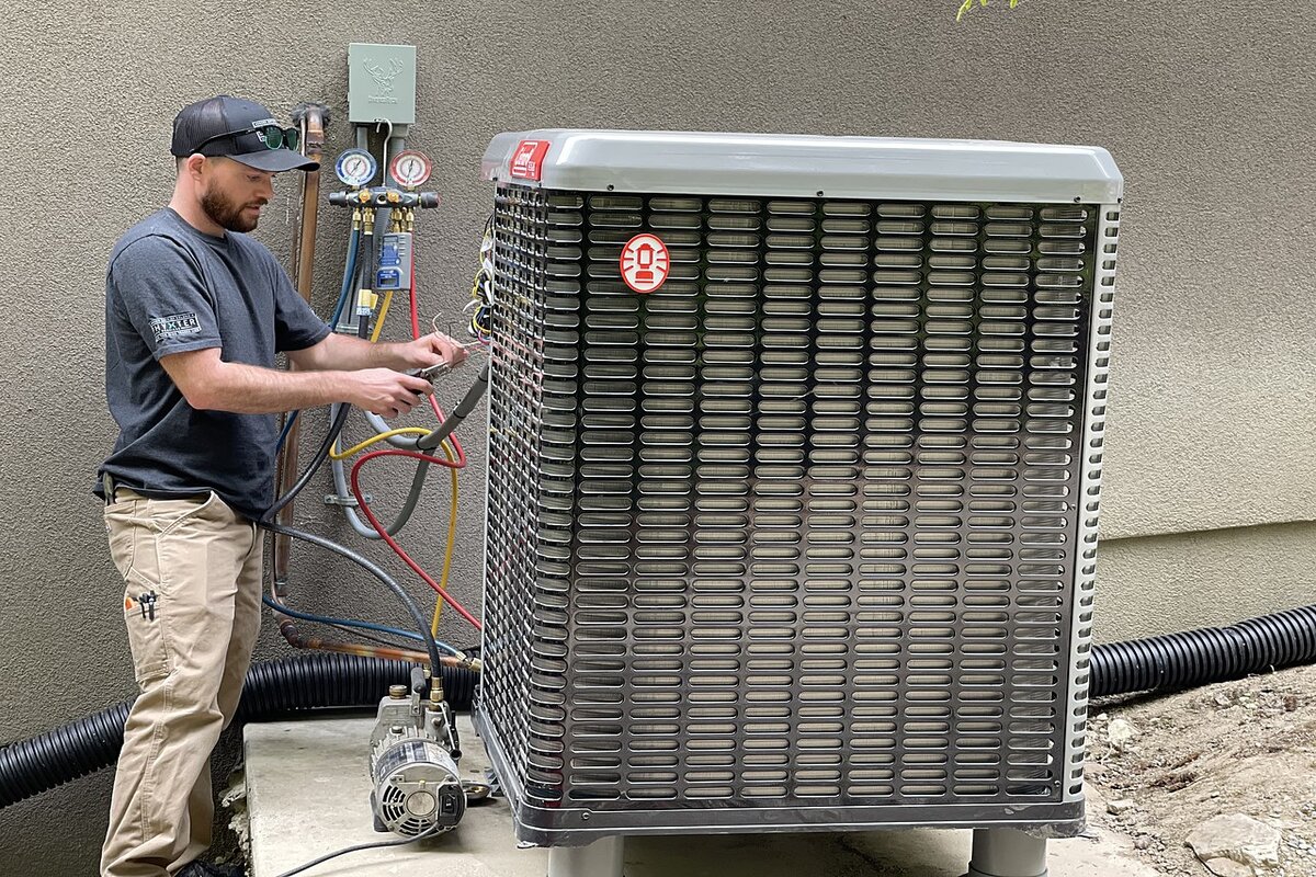 Man diong HVAC Installation