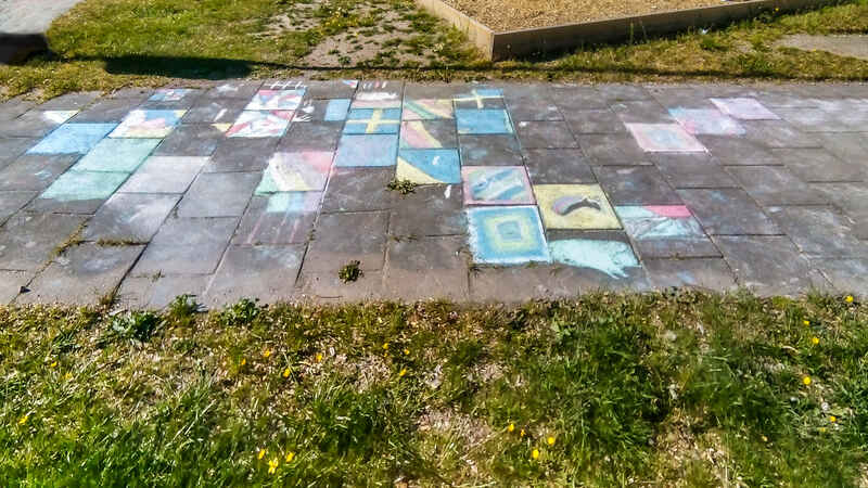 sidewalk chalk