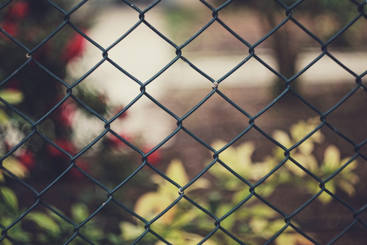 chain link fence
