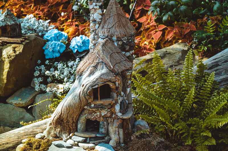 A fairy garden