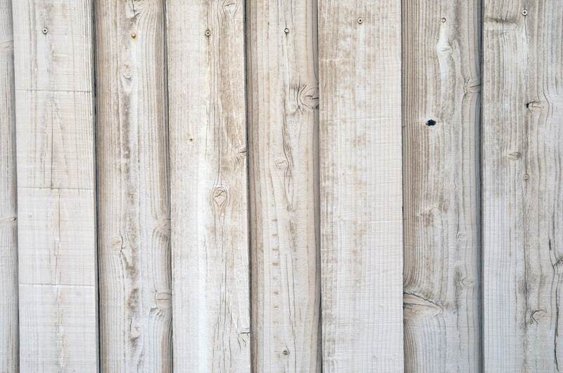 A beautiful lock board fence