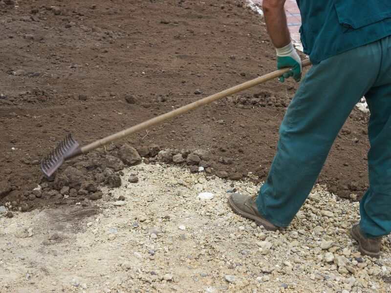 levelling yard