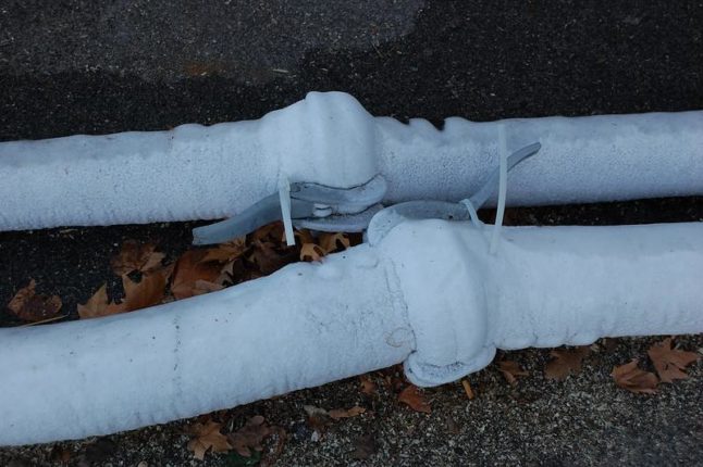 Frozen pipes