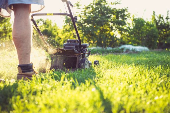 lawn mowing