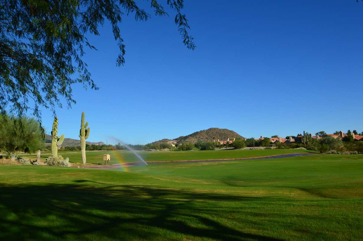 grass of a golf course in arizona