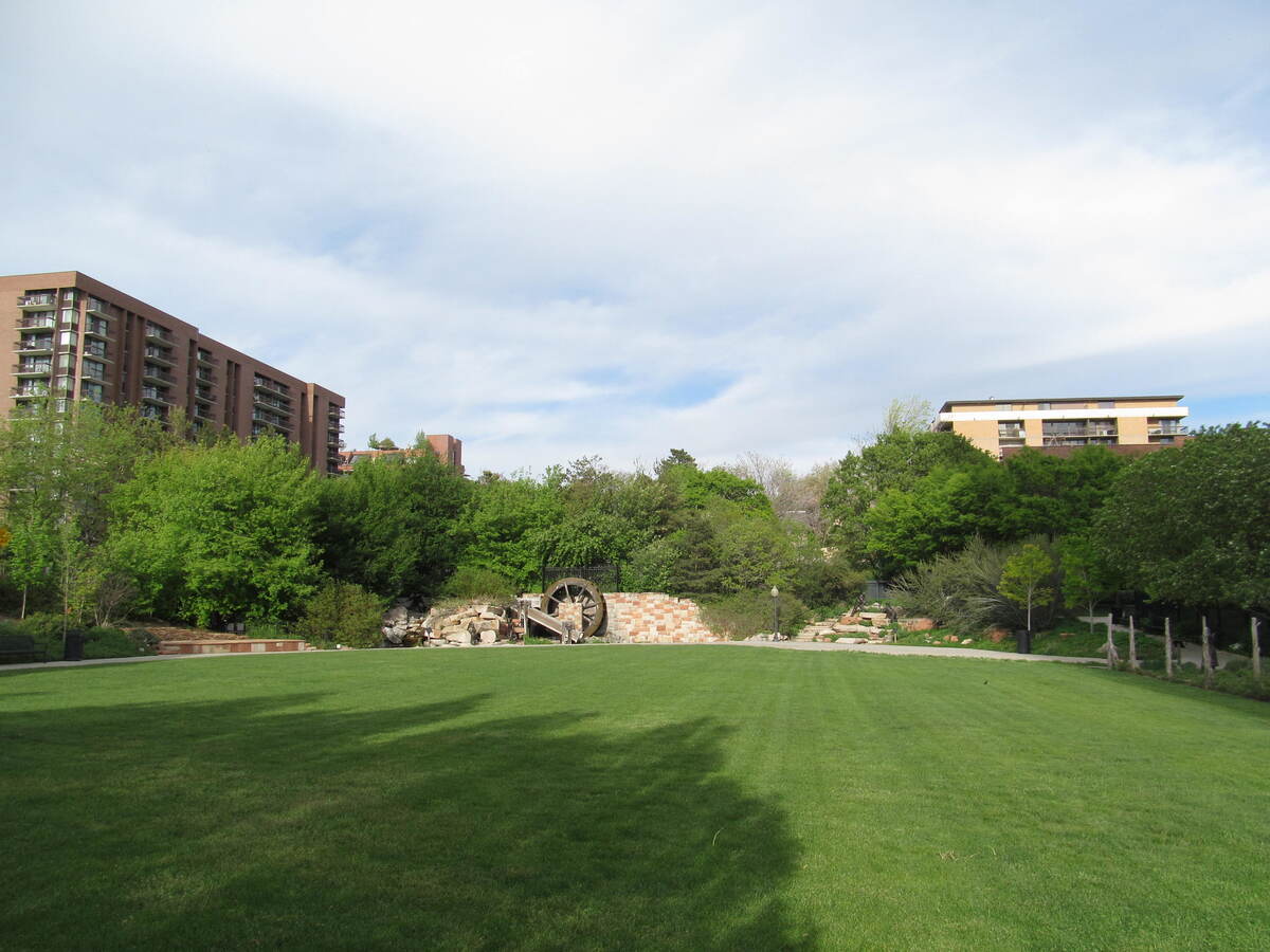 image of a lawn in salt lake city