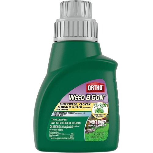 Ortho Weed B Gon Chickweed, Clover & Oxalis Killer for Lawns Concentrate