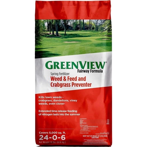 GreenView Fairway Formula Spring Fertilizer + Crabgrass Preventer