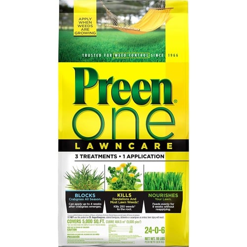 Preen One LawnCare Weed & Feed